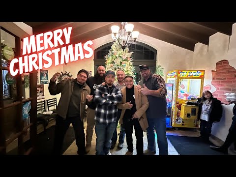 Christmas dinner with the crew!