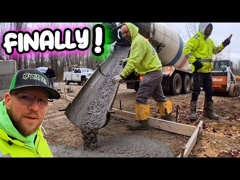 CONCRETE IS HERE! IT’S NOW OR NEVER!