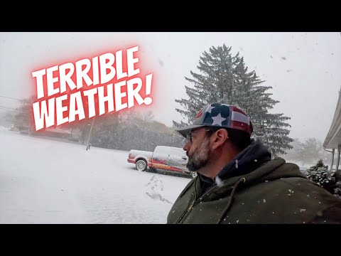 Concrete work continues no matter what!