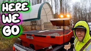 IM A LITTLE NERVOUS TO LOAD THE TRUCK BUT THE STORM IS HERE!