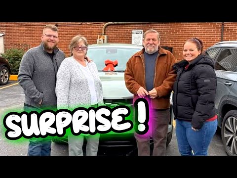 MY PARENTS NEEDED A CAR SO WE BOJGHT THEM ONE!