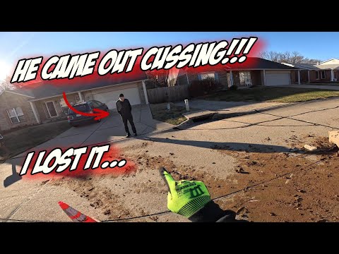 NEW Driveway | The Neighbor Was MAD!!!