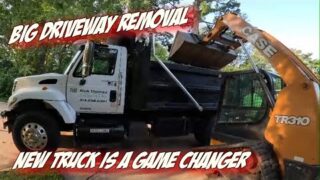 Ripping out a HUGE Driveway and Patio