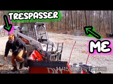 TRESPASSER SHOOK MY HAND AND THEN TRIED TO ROB ME!