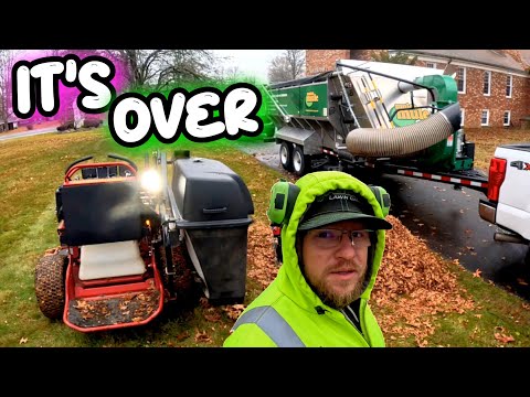 WE ARE FINISHED THIS LAST ONE WAS OUR WORST CLEAN UP EVER!