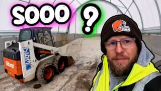 WE HAVE A SALT BUNKER UPDATE AFTER TWO DAYS OF BAD WEATHER!