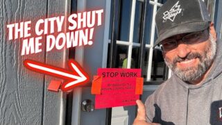 Bad ending to a good day! More problems with the city!