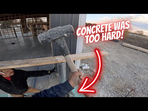 The bollards almost got away from us! 🤣