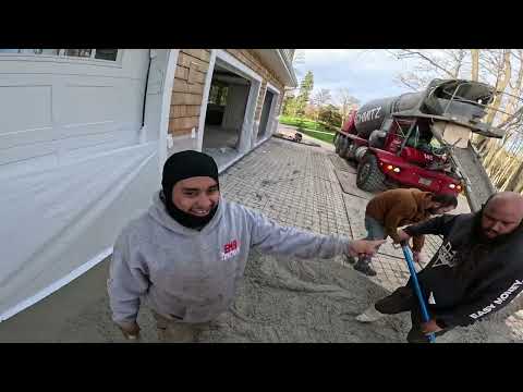First BIG DRIVEWAY of the year! TOO EASY!